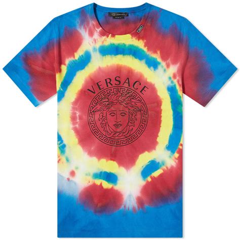 versace tie dye|Versace Tie.